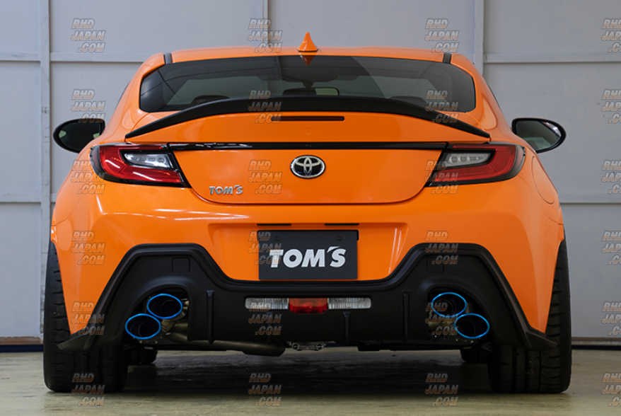 TOM'S Barrel Muffler Exhaust System Titanium X 4 Tail Version 2